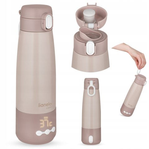 Bezprzewodowy Podgrzewacz Do Mleka 350Ml Usb-C 5 Poziomów, Funkcja Termosu