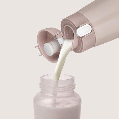 Bezprzewodowy Podgrzewacz Do Mleka 350Ml Usb-C 5 Poziomów, Funkcja Termosu