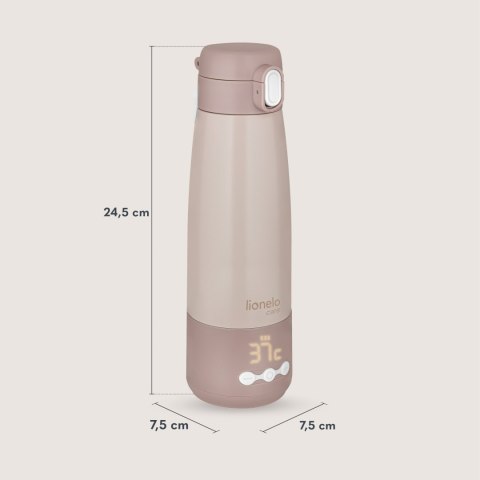 Bezprzewodowy Podgrzewacz Do Mleka 350Ml Usb-C 5 Poziomów, Funkcja Termosu