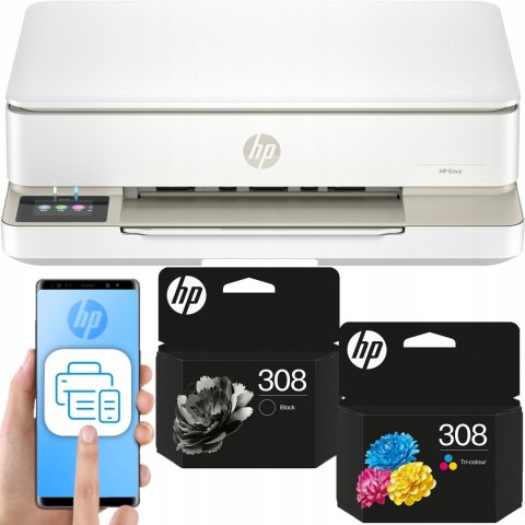 Drukarka Wielofunkcyjna Hp Envy 6120E 3W1: Druk, Skan, Kopia, Duplex, Wifi