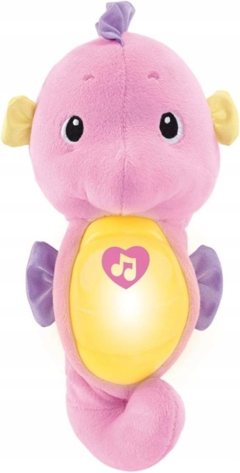 Fisher-Price Konik Morski Uspokajacz Z Światłem I Dźwiękami Pluszowy 2W1