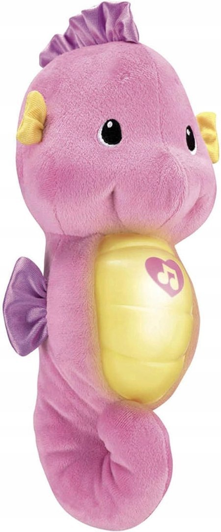 Fisher-Price Konik Morski Uspokajacz Z Światłem I Dźwiękami Pluszowy 2W1
