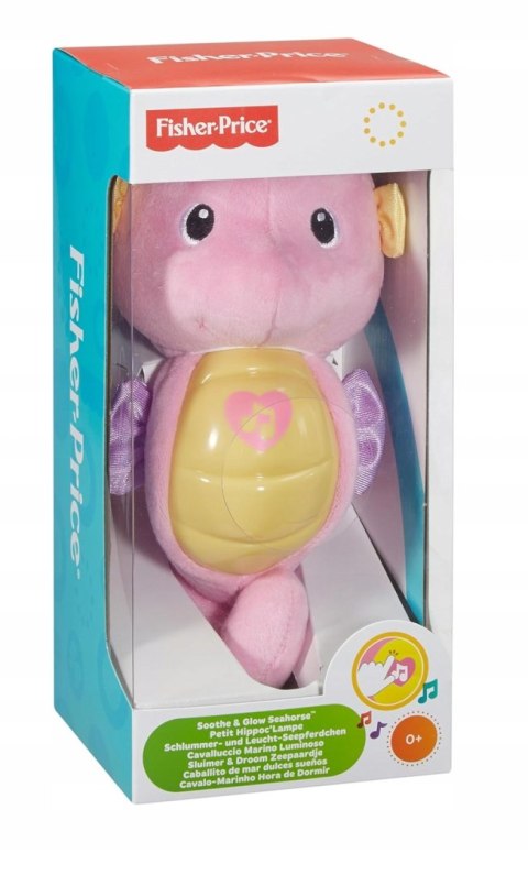 Fisher-Price Konik Morski Uspokajacz Z Światłem I Dźwiękami Pluszowy 2W1