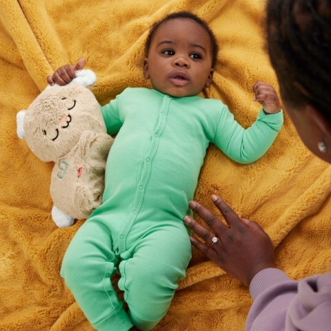 Fisher-Price Mięciutka Króliczek Uspokający 5 Opcji Dźwięków Ruch 0+ Hxg97