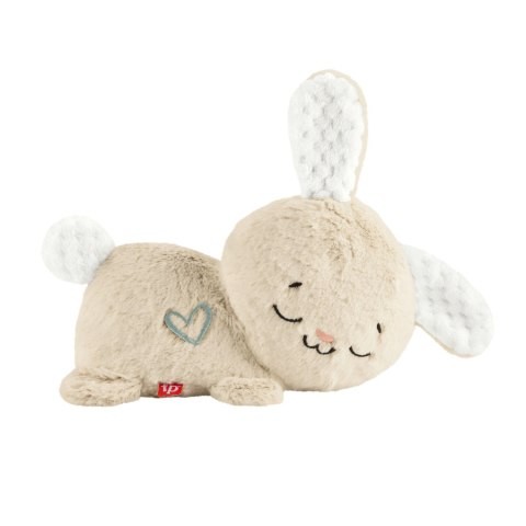 Fisher-Price Śpiący Króliczek - Ruch, Dźwięk, Sensoryczna Przytulanka 0+