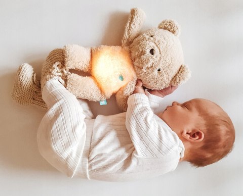 Miś Szumiś 5W1 Przytulanka Na Sen Dla Dzieci Z Lampką, Muzyką