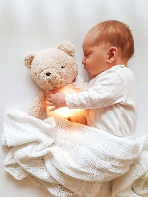Miś Szumiś 5W1 Przytulanka Na Sen Dla Dzieci Z Lampką, Muzyką
