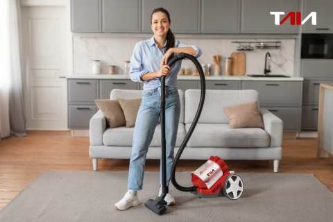 Odkurzacz Cyklonowy Bezworkowy Taia 8247 4000W Hepa 3L - Profesjonalny