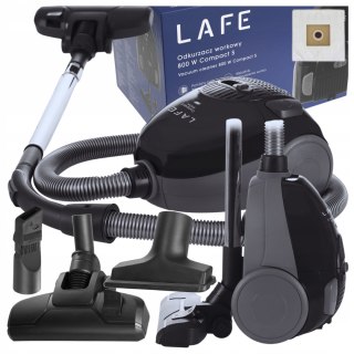 Odkurzacz Workowy Lafe Owj001 800W 1L Worek, Regulacja Mocy, Potrójny Filtr