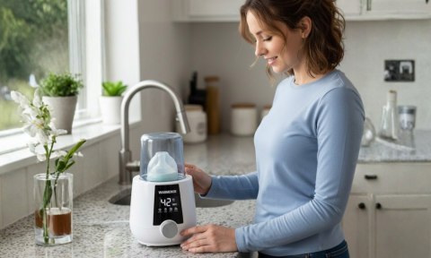 Podgrzewacz 6W1 Do Butelek I Sterilizator Mleka 250W Utrzymuje Temperaturę