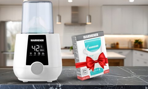 Podgrzewacz 6W1 Do Butelek, Posiłków I Sterylizator 250W + Saszetki Gratis