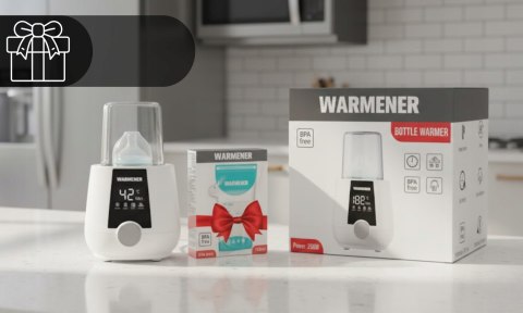 Podgrzewacz 6W1 Do Butelek, Posiłków I Sterylizator 250W + Saszetki Gratis