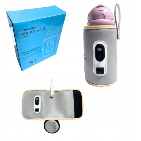 Przenośny Podgrzewacz Do Butelek Usb - Bezpieczny I Idealny Na Podróż Mleka