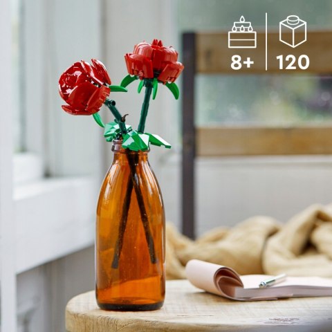 Lego 40460 Róże - Dekoracyjne Kwiaty Do Wazonu Prezent Na Każdą Okazję