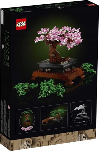 Lego Botanicals 10281 Drzewko Bonsai - Dekoracyjny Model Do Domu 878 Elem.