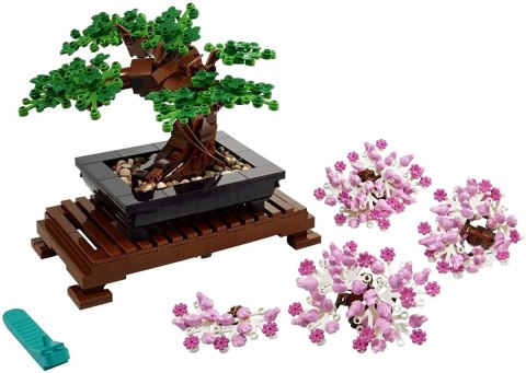 Lego Botanicals 10281 Drzewko Bonsai - Dekoracyjny Model Do Domu 878 Elem.