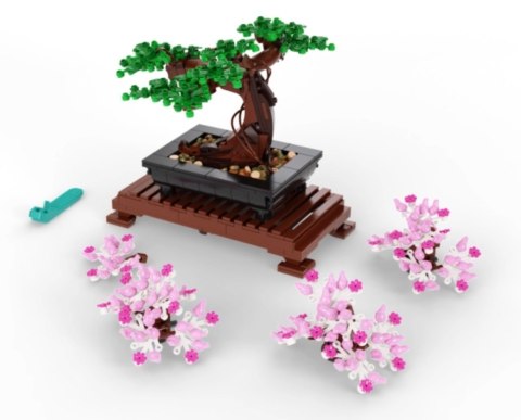 Lego Botanicals 10281 Drzewko Bonsai - Dekoracyjny Model Do Domu 878 Elem.