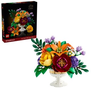 Lego Botanicals 10345 Kwiatowa Kompozycja I Wazon Na Prezent 1161 Elementów