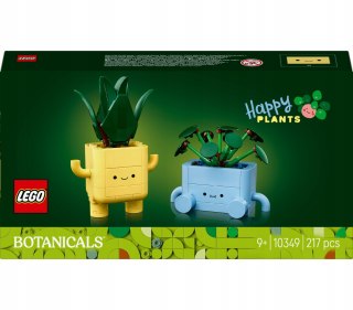 Lego Botanicals 10349 Wesołe Roślinki - Zestaw 217 El. Prezent Dla Dzieci