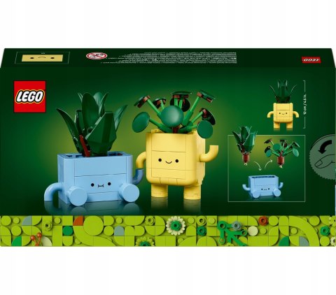 Lego Botanicals 10349 Wesołe Roślinki - Zestaw 217 El. Prezent Dla Dzieci