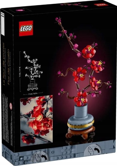 Lego Botanicals 10369 Kwiat Śliwy - Dekoracyjny Elegancki Zestaw 327 El.