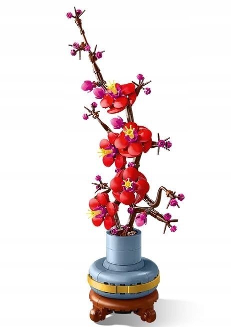 Lego Botanicals 10369 Kwiat Śliwy - Dekoracyjny Elegancki Zestaw 327 El.