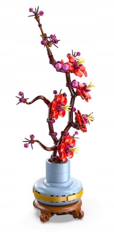 Lego Botanicals 10369 Kwiat Śliwy - Dekoracyjny Elegancki Zestaw 327 El.