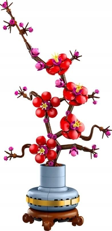 Lego Botanicals 10369 Kwiat Śliwy - Dekoracyjny Elegancki Zestaw 327 El.