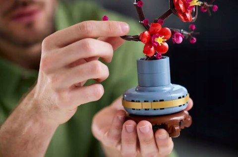 Lego Botanicals 10369 Kwiat Śliwy - Dekoracyjny Elegancki Zestaw 327 El.