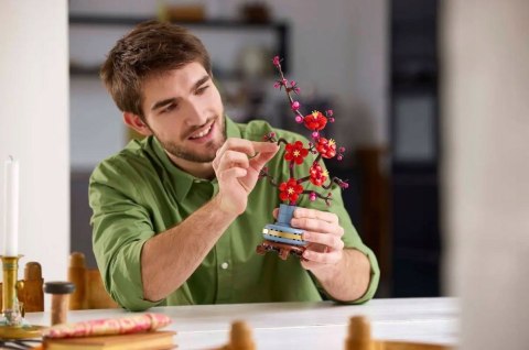 Lego Botanicals 10369 Kwiat Śliwy - Dekoracyjny Elegancki Zestaw 327 El.
