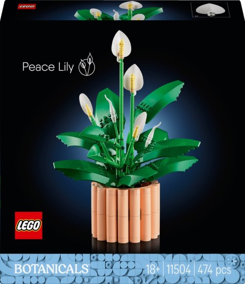 Lego Botanicals 11504 Dekoracyjny Zestaw Skrzydłokwiat - 474 Elementów