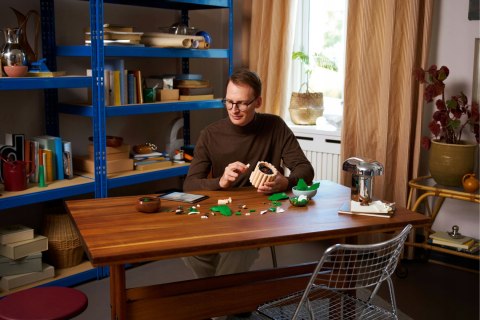 Lego Botanicals 11504 Dekoracyjny Zestaw Skrzydłokwiat - 474 Elementów