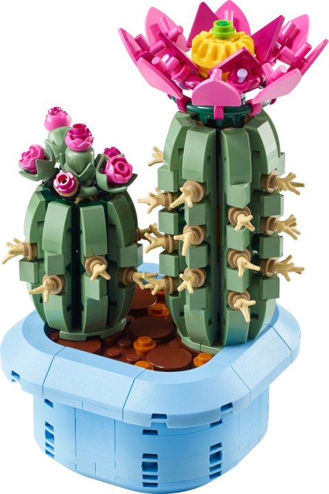 Lego Botanicals 11509 Kwitnący Kaktus - Dekoracyjny Zestaw 482 El. Prezent