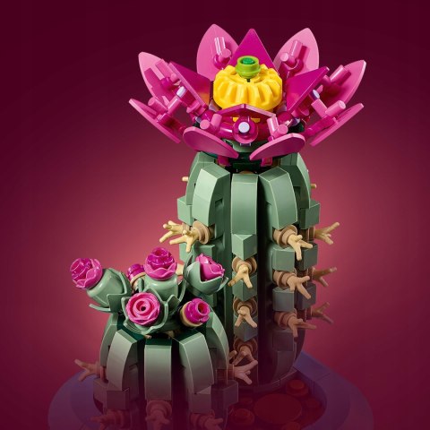 Lego Botanicals 11509 Kwitnący Kaktus - Dekoracyjny Zestaw 482 El. Prezent