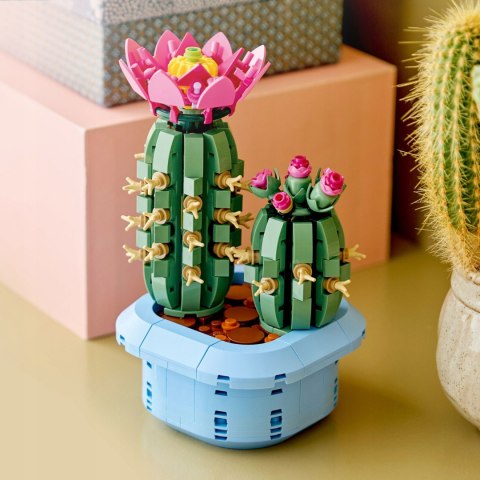 Lego Botanicals 11509 Kwitnący Kaktus - Dekoracyjny Zestaw 482 El. Prezent