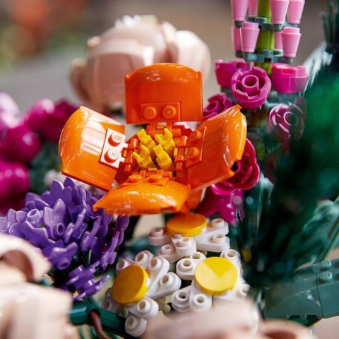Lego Icons 10280 Bukiet Kwiatów - Kreatywna Dekoracja 756 Elementów