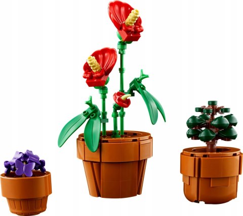 Lego Icons 10329 Małe Roślinki - Elegancka Dekoracja Prezent 758 Elementów