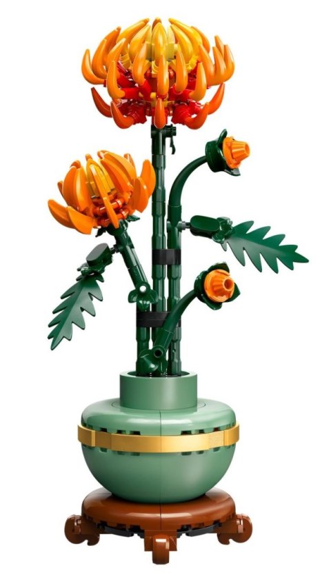 Lego Icons 10368 Chryzantema Botanicals Zestaw Prezentowy Doniczka I Kwiat