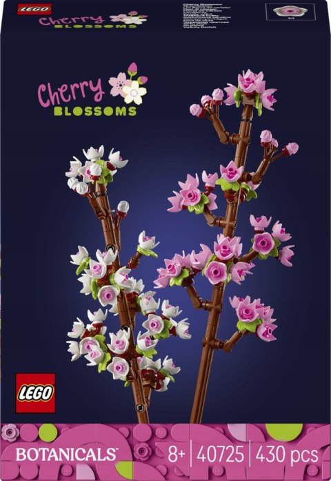 Lego Icons 40725 Kwiaty Wiśni Wiosenna Dekoracja Prezent Dla Początkujących