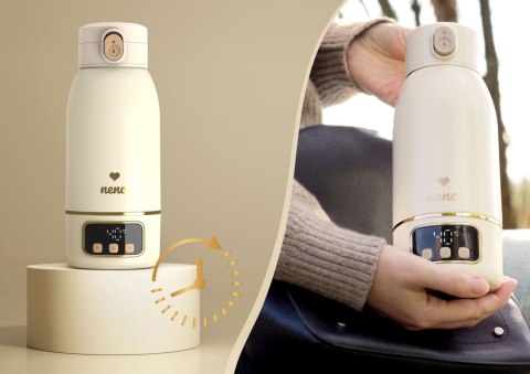 Przenośny Podgrzewacz Neno Savia Bezprzewodowy 500 Ml Do Mleka I Napojów