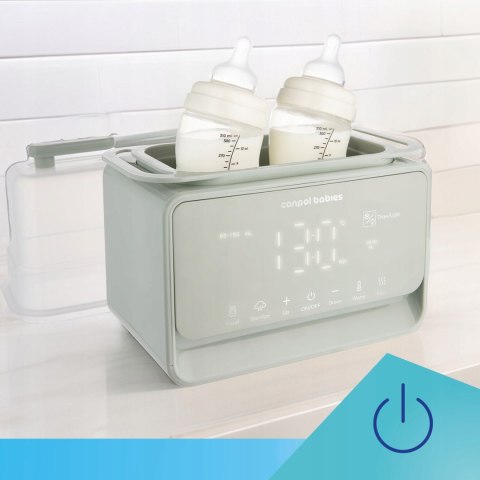 Canpol Babies Podgrzewacz Do Butelek 7W1 Sterylizator Termostat Lampka