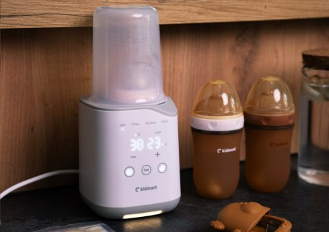 Podgrzewacz Do Butelek Mleka Sterylizator Lcd 5W1 Rozmrażanie 400W
