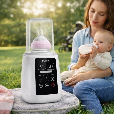 Podgrzewacz Do Butelek Pokarmu I Mleka Tulano Sterylizator 6W1 Lcd