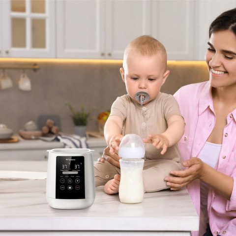 Podgrzewacz Do Butelek Pokarmu I Mleka Tulano Sterylizator 6W1 Lcd