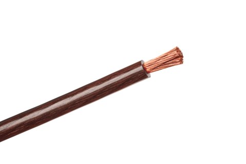 Cabletech KAB0711B - kabel samochodowy 2 AWG, 33,62 mm², Cu/Al, ciemny, rolka 25 m