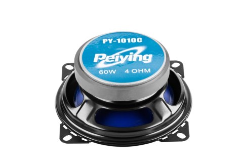 Głośniki samochodowe Peiying PY-1010C, 10 cm, 2-drożne, maks. 60 W, 4 Ω, komplet