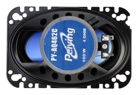 Głośniki samochodowe Peiying PY-AQ462C, 4 × 6 cali, 2-drożne, maks. 100 W, 4 Ω, komplet