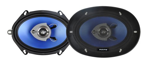 Głośniki samochodowe Peiying PY-AQ572C, 5 × 7 cali, 3-drożne, maks. 120 W, 4 Ω, komplet