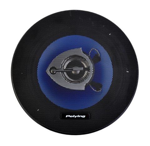 Głośniki samochodowe Peiying PY-AQ603C, 6 cali, 3-drożne, maks. 120 W, 4 Ω, komplet