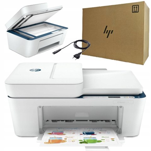 Hp Deskjet 4130 Atramentowa 3W1 Wifi Druk Skan Kopia Jeden Tusz